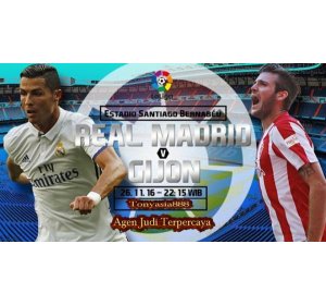 Prediksi Real Madrid vs Sporting Gijon 26 November 2016 | Agen Bola Online | Judi Bola